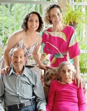 Foto da família Carneiro